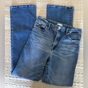 Good American Women's bootcut Blue Jeans